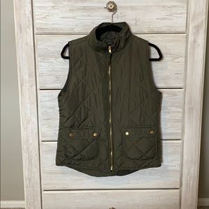 Olive Green Vest